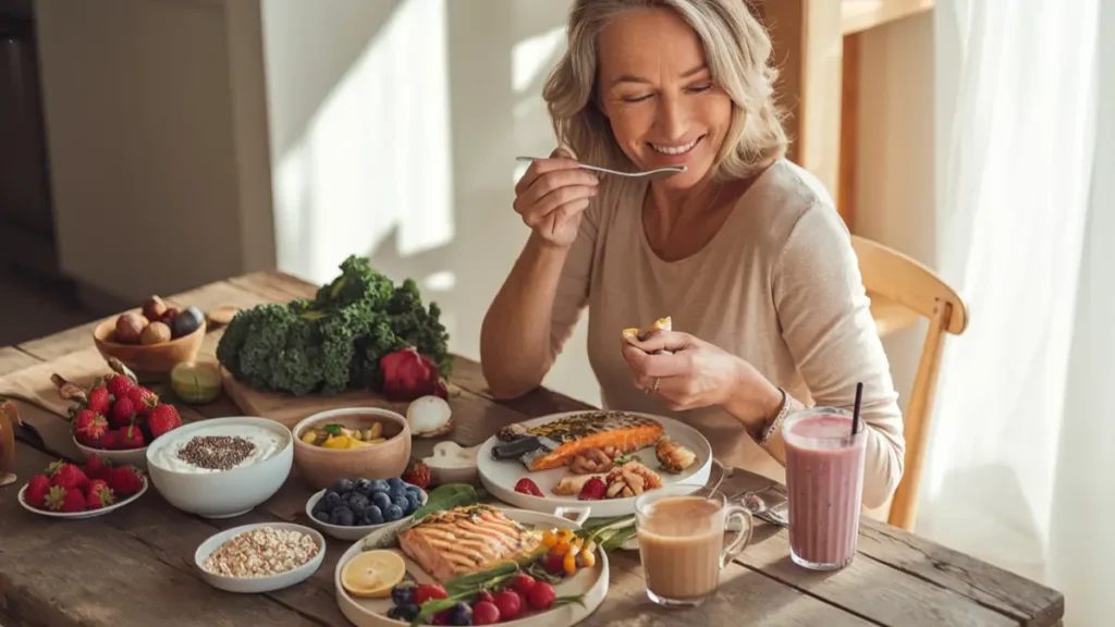 Alimentos que ajudam a controlar a menopausa